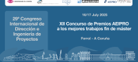 Presentación XII Concurso de premios AEIPRO a los mejores TFM