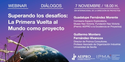 El apasionante proyecto de la Vuelta al Mundo, en un webinar de la serie Diálogos 