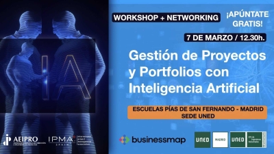 Taller presencial en Madrid sobre Gestión de Proyectos y Portfolios con IA 